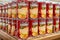 Tin Cans of Campbells brand Classic Chicken Noodle soup for sale