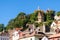 The Tin Coaters Tower and medieval roofs