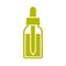 Tincture bottle and dropper vector icon