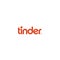 Tinder on white background editorial illustrative