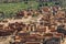 Tinghir, Draa Tafilalet, Morocco. View of the town of Tinghir.