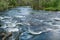 Tinker Creek Trout Stream with Two Fishermen - 2