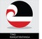 Tino Rangatiratanga`s country flag symbol is red, white and black