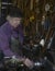 A Tinsmith at a Recreated Miners Town in Australia