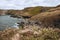 Tintagel - Beautiful view of the mountains and the sea