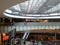 Tinted-Glass Bridge with Passengers, Zurich-Airport ZRH