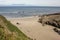 tiny beach in the Cantabrian coast