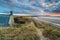 A tiny chapel in the sand dunes on Llandanwg beach