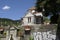 Tiny church, Greek Orthodox along roadside in rural Greece