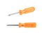 Tiny crosshead screwdriver isolated