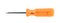 Tiny crosshead screwdriver isolated