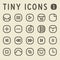Tiny Line IconsSet 1