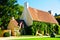 Tiny rural houses of seven dwarfs in France