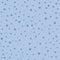 Tiny Teal and Blue Sprinkle Stars seamless vector pattern