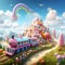 Tiny Train Trek: A Whimsical Journey through an Unexpected World