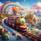 Tiny Train Trek: A Whimsical Journey through an Unexpected World