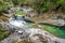 Tiny waterfall at the Val Vertova