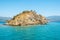 Tip of an island in the Yassica Adalari group of islands off Gocek coast in Mugla, Turkey