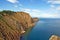 Tip of Olkhon island surrounded by Lake Baikal, Russian Siberia