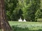 Tipi camping in the Sierra Nevada