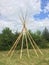 Tipi Side View No Canvas