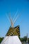 Tipi tepee at Canada Day celebrations in Calgary