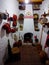 Tipical old Andalusian kitchen in Mijas Village, Spain.