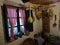 Tipical old Andalusian kitchen in Mijas Village, Spain.