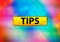Tips Abstract Colorful Background Bokeh Design Illustration