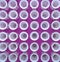 tips for laboratory pipettes. Arranged symmetrically. Bordeaux background.