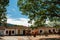 Tiradentes, Brazil: Traditional Historic Town in Minas Gerais State. Beautiful old houses on the street