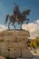 TIRANA, ALBANIA: Skanderberg statue in Tirana, Albania.