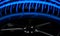 Tire Luminous Tread and Dark Background