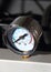 Tire pressure gauge for passenger car tires