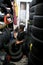 Tire repair service