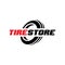 Tire shop logo design, tyre business branding, tyre logo shop