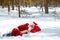 Tired Santa Claus