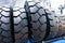 Tires for forklifts and electric vehicles