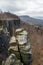 Tisa rocks or Tisa walls in western Bohemian Switzerland, Elbe Sandstone Rocks, Czech Republic