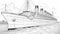 Titanic Ship Coloring Pages: Fun Cartoon Style For Children