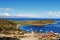 Titicaca lake, Bolivia, Isla del Sol landscape