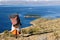 Titicaca lake, Bolivia, Isla del Sol landscape