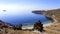 Titicaca Lake, Bolivia, Isla del Sol landscape