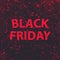 Title black friday on marble texture background. Vector illustration