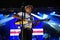 Tito Paris Concert, Musician, Cape Verde Flag Background Stage