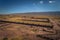 Tiwanaku - July 27, 2017: Ruins of the ancient city of Tiwanaku, Bolivia