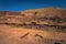 Tiwanaku - July 27, 2017: Ruins of the ancient city of Tiwanaku, Bolivia