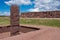 Tiwanaku. Ruins in Bolivia,