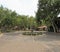 Tlaquepaque Village in Sedona with a fountain in the plaza