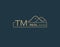 TM Real Estate & Consultants Logo Design Vectors images. Luxury Real Estate Logo Design